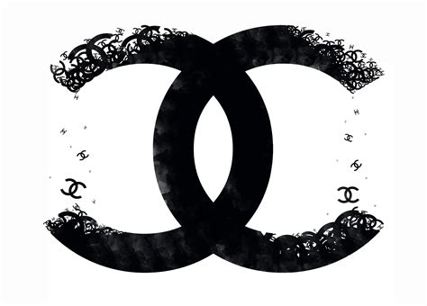 copripiumino chanel logo|cc in Chanel logo.